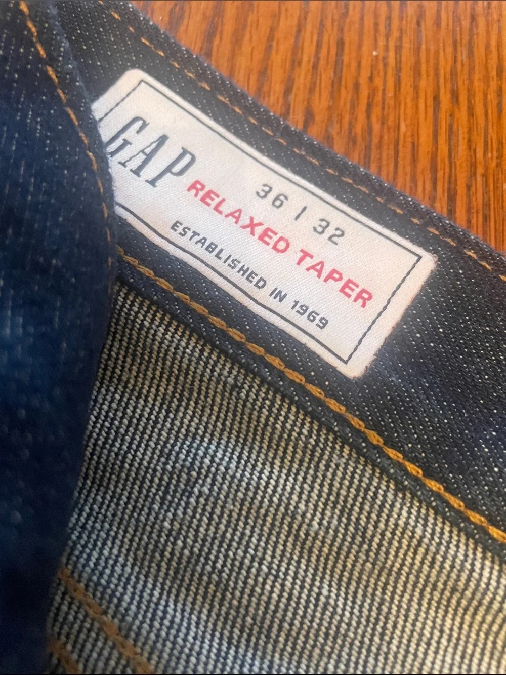 GAP Men's Indigo GapFlex Relaxed Jeans